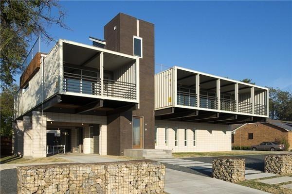住人集装箱已于美国用作"永久性"建筑使用